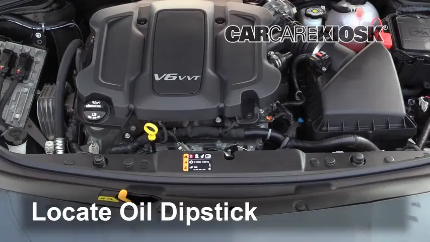 2018 Buick LaCrosse Premium 3.6L V6 Oil Check Oil Level